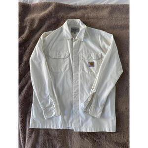 Carhartt White Workwear Shirt Jacket